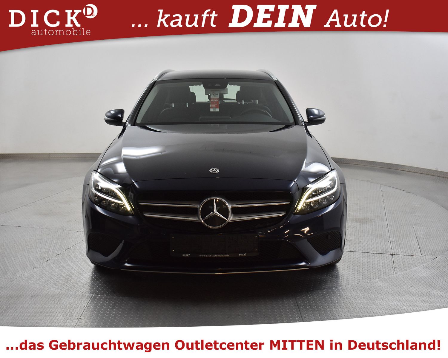MERCEDES-BENZ C 220d T 9G 2X Avantg NAV+KAM+LEDER+SHZ+AHK+LED+ - Image 3