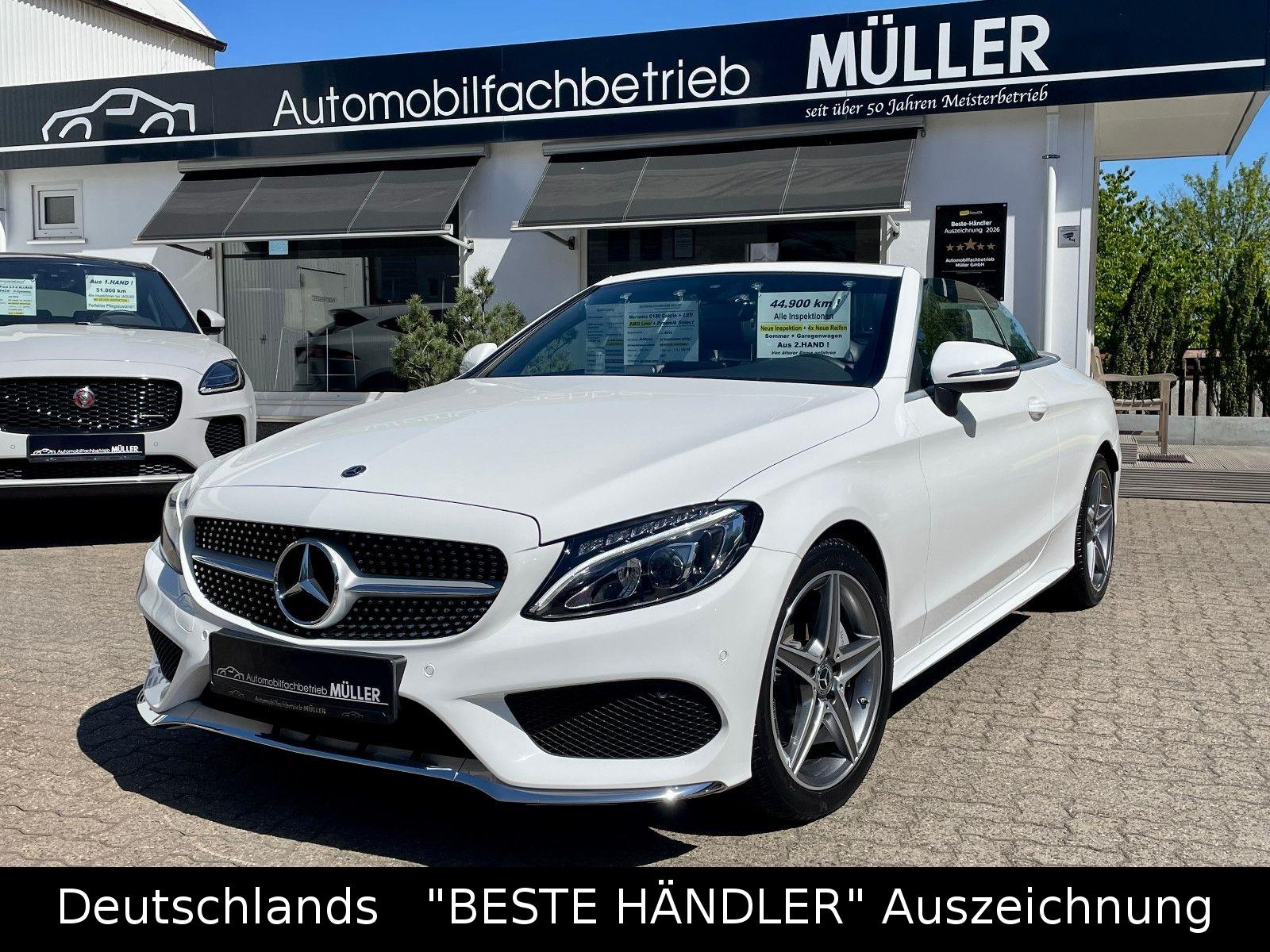 Mercedes-Benz C 180 Cabrio"AMG-LINE"+LEDER+Dyn.Select+LED+1A