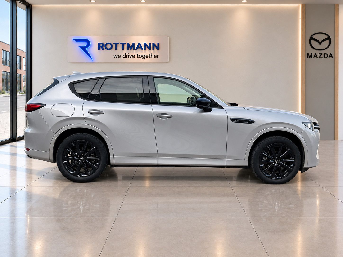 Mazda CX-60 PHEV 327ps HOMURA PREM-COM-P/CON-/DRI-/AHK imagem 3
