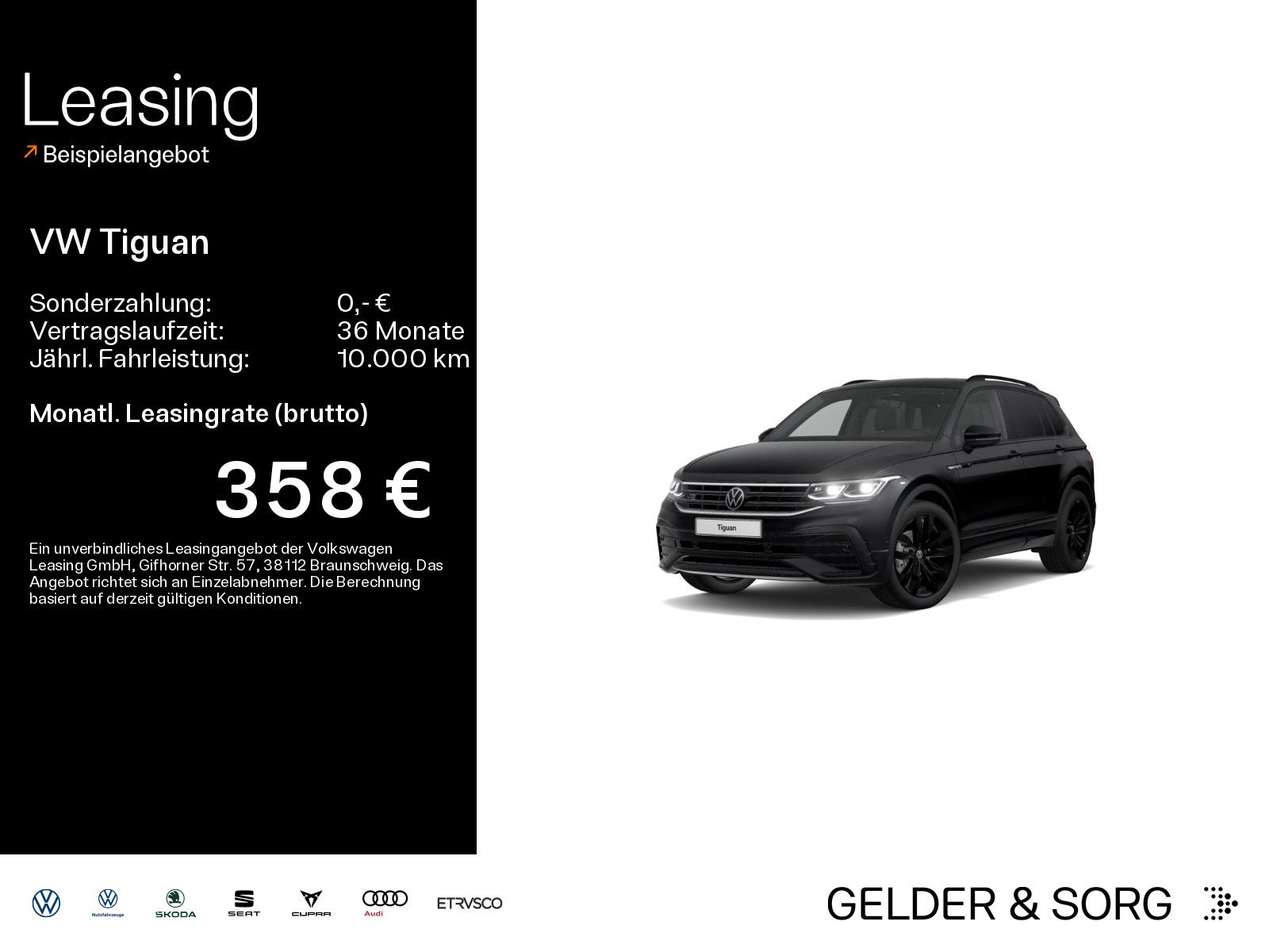 Volkswagen Tiguan 2.0 TDI R-Line Matrix*20Z*ACC*Digital*DAB