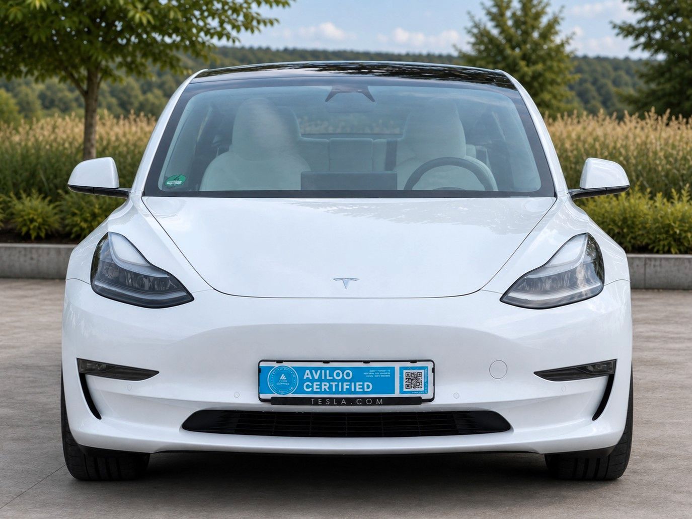 Tesla Model 3 Performance 2. Hand Weiß innen Facelift foto 4