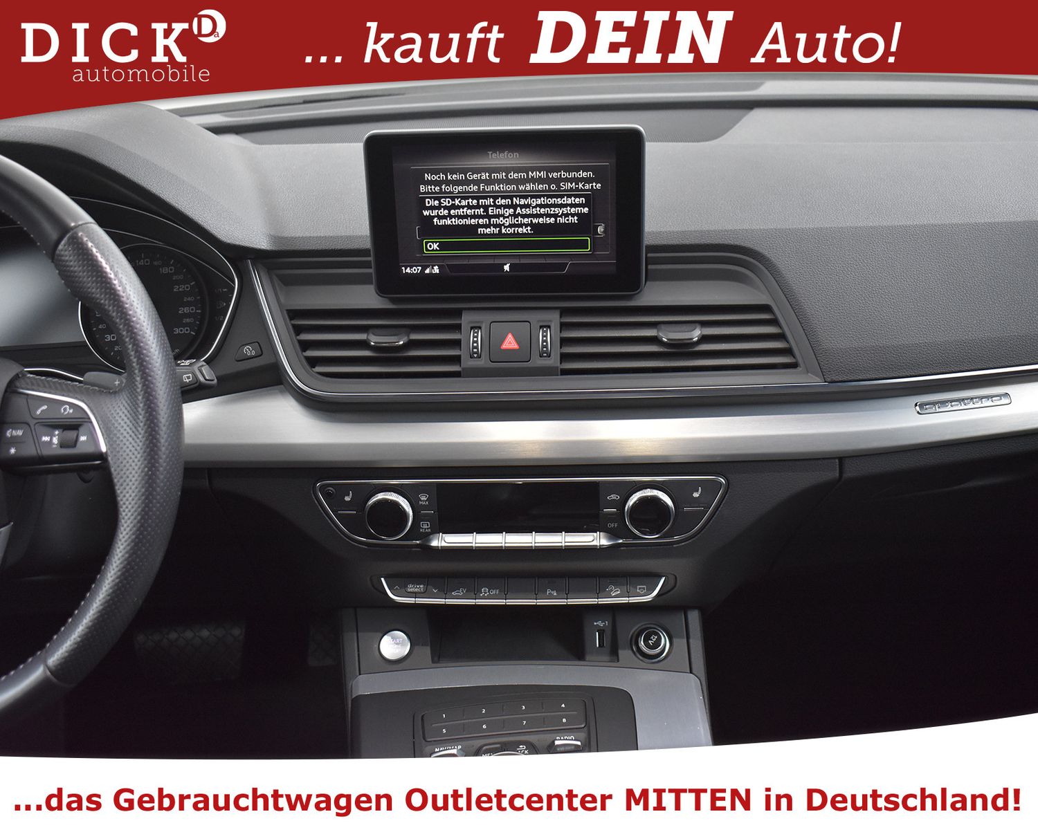 AUDI Q5 55 TFSIe Quatt 3X S Line NAVI+SHZ+LED+TEMP+20 - Image 14