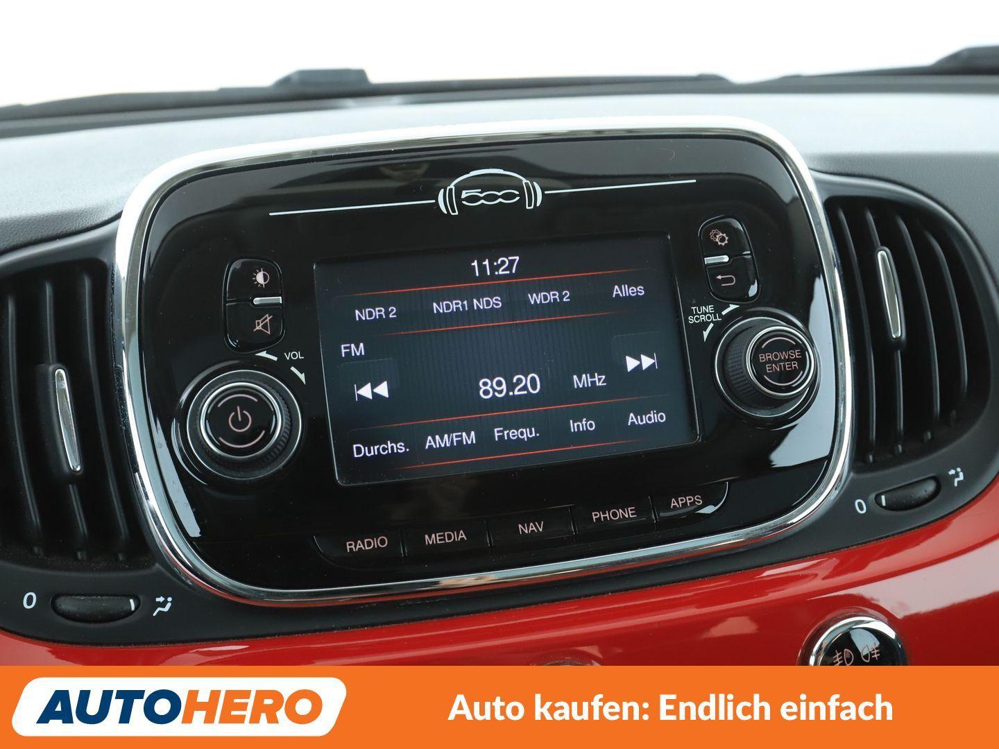 Fiat 500 1.2 Lounge *NAVI*PDC*ALU*KLIMA*
