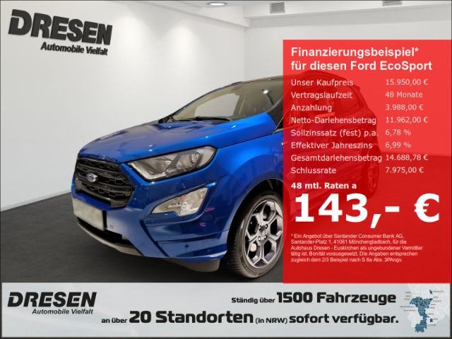 Ford EcoSport ST-Line Automatik 1.0 125PS/Kamera/Navi