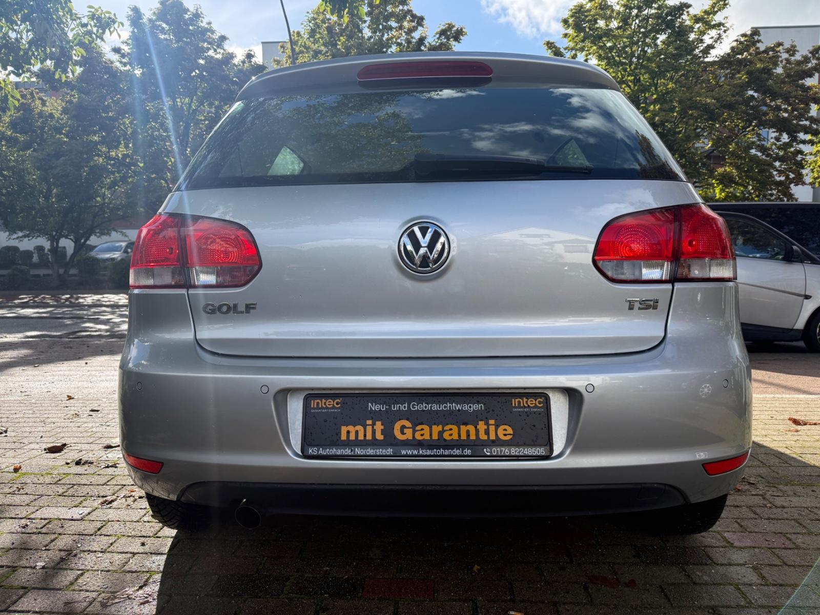 Volkswagen Golf VI MIT WENIG KILOMETER/GARANTIE/UNFALLFREI