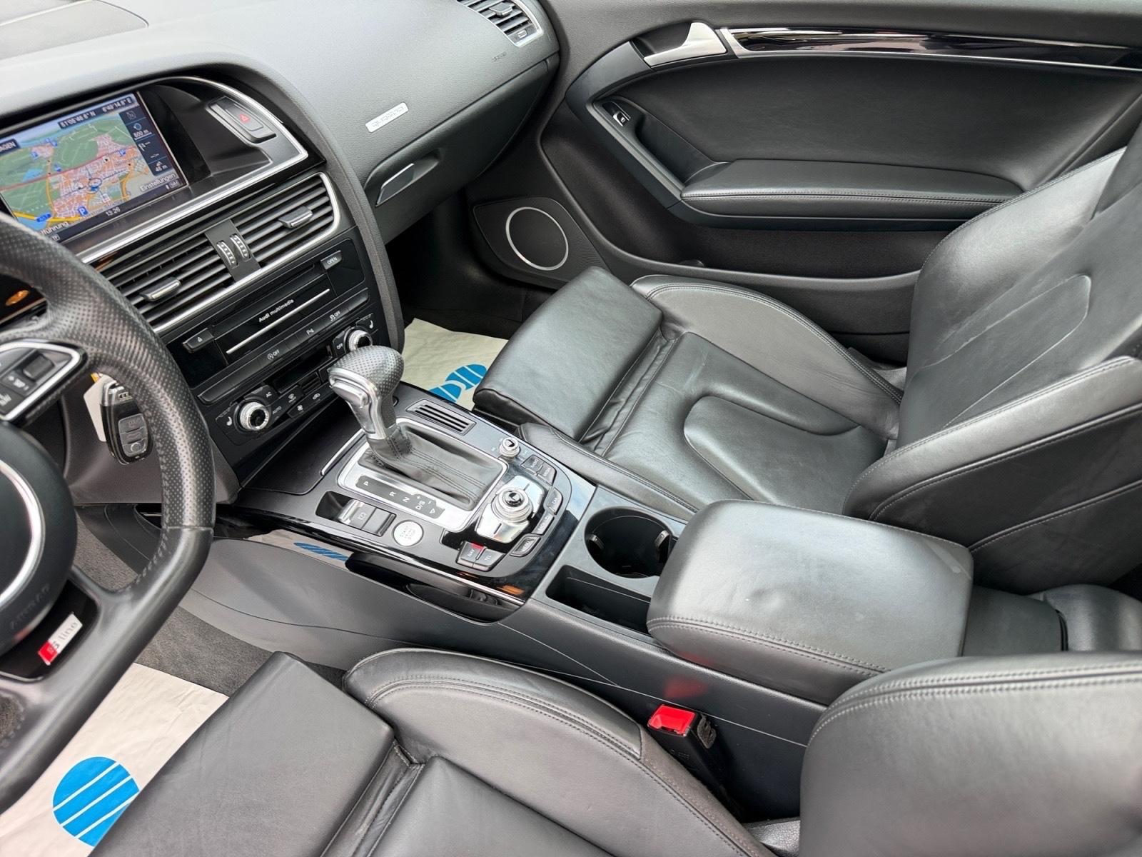 AUDI A5 COUPE 3.0 TFSI S-LINE QUATTRO 272CH - BVA - HAYON ÉLECTRIQUE - BANG & OLUFSEN - TOIT OUVRANT - SHADOW LINE - HISTORIQUE ENTRETIEN COMPLET