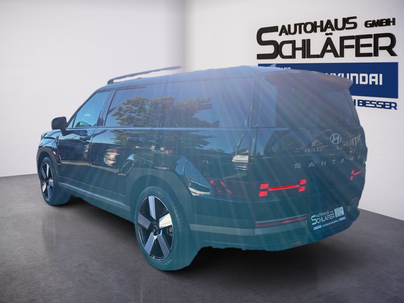 Fahrzeugabbildung Hyundai SANTA FE 1.6T-GDI Signature Hybrid 4WD Schiebeda