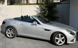 Mercedes-Benz SLC 200 *TOP*9-Gang*Orig.62t km*Airscarf*LED*Nav - Mercedes-Benz SLC-Class: Silber
