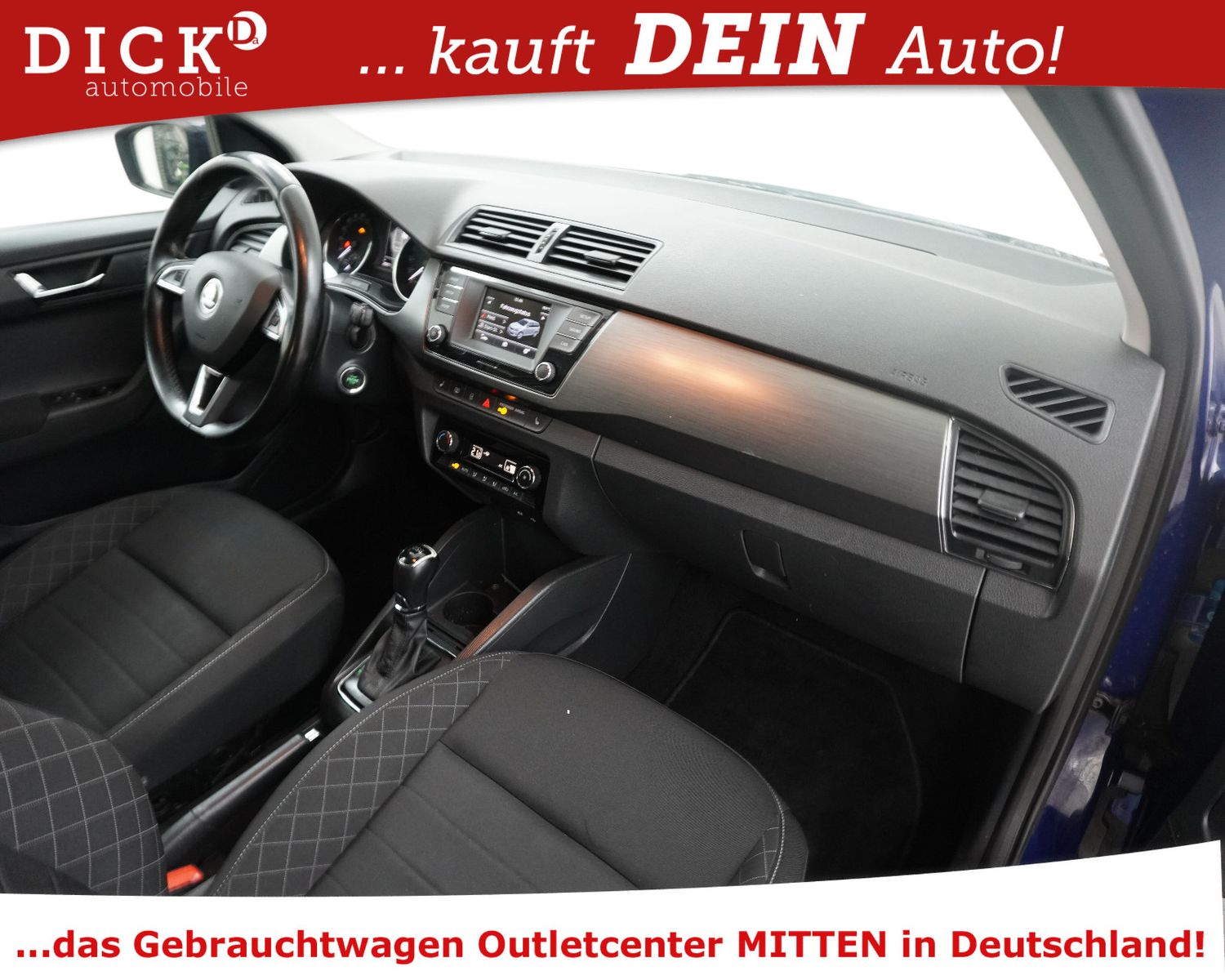 Fahrzeugabbildung SKODA Fabia Com 1.4d DSG Style GEPFLEGT+SHZ+AHK+TEMP+