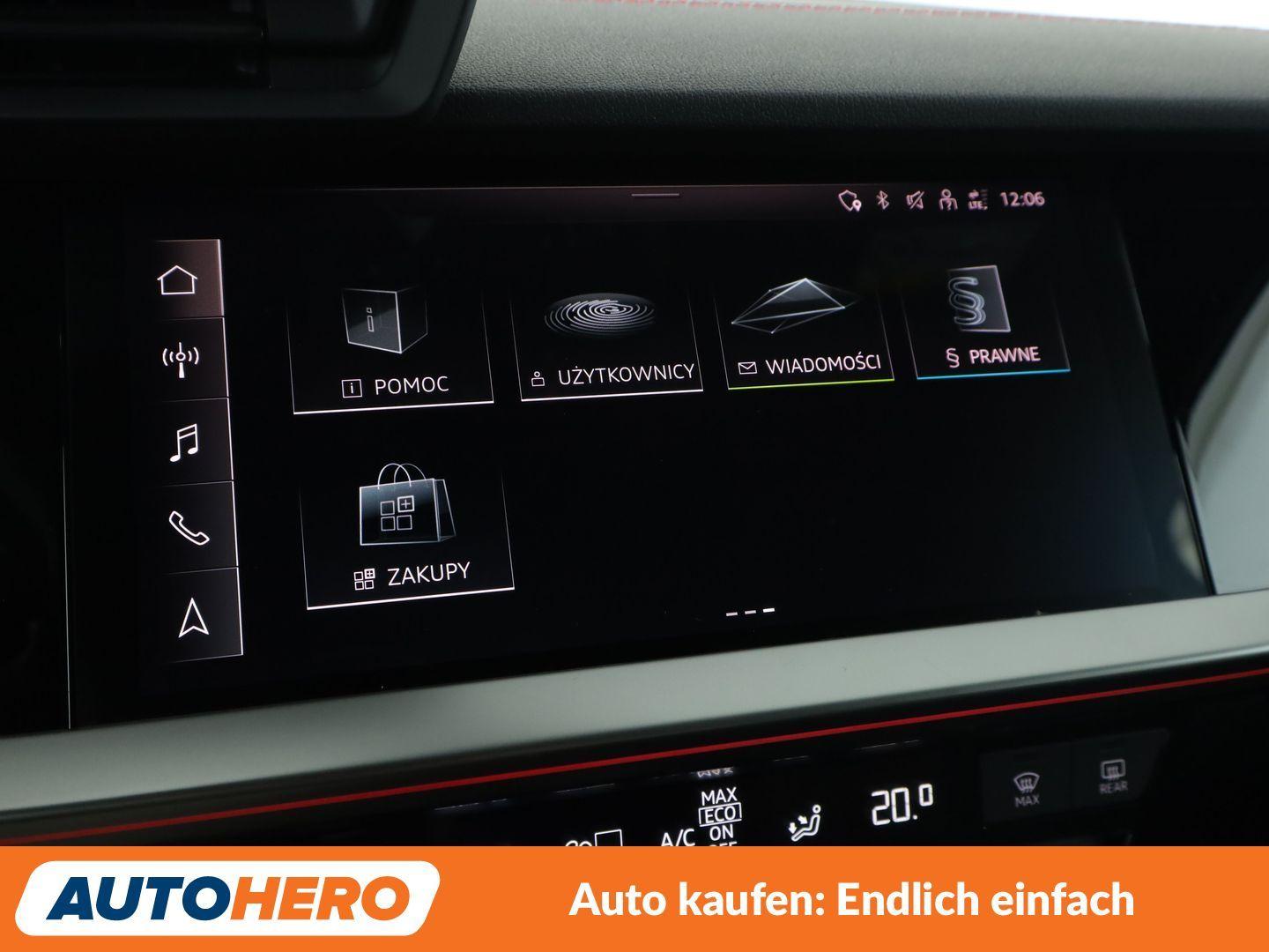 Audi A3 Sportback 30 TFSI Mild-Hybrid S line Aut., миниатюра 23