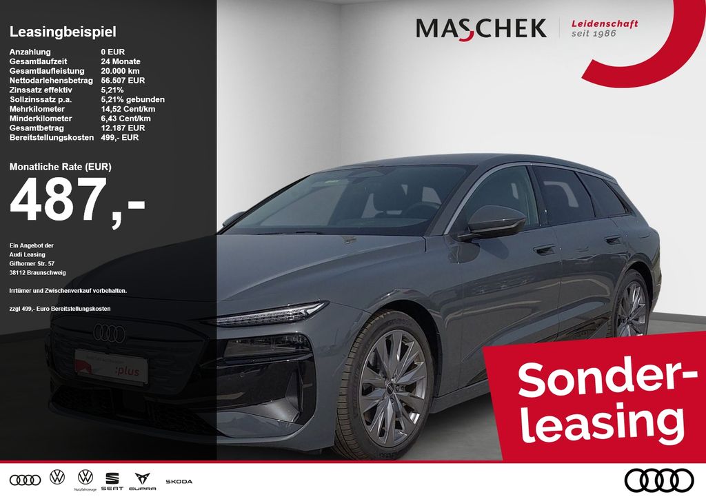 Audi A6 e-tron Avant 0.25% HUD AHK 360° Luftfwk Matri
