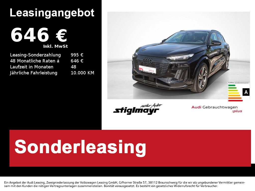 Audi Q6 e-tron S-line quattro ACC+AHK+B&O+HUD+MATR