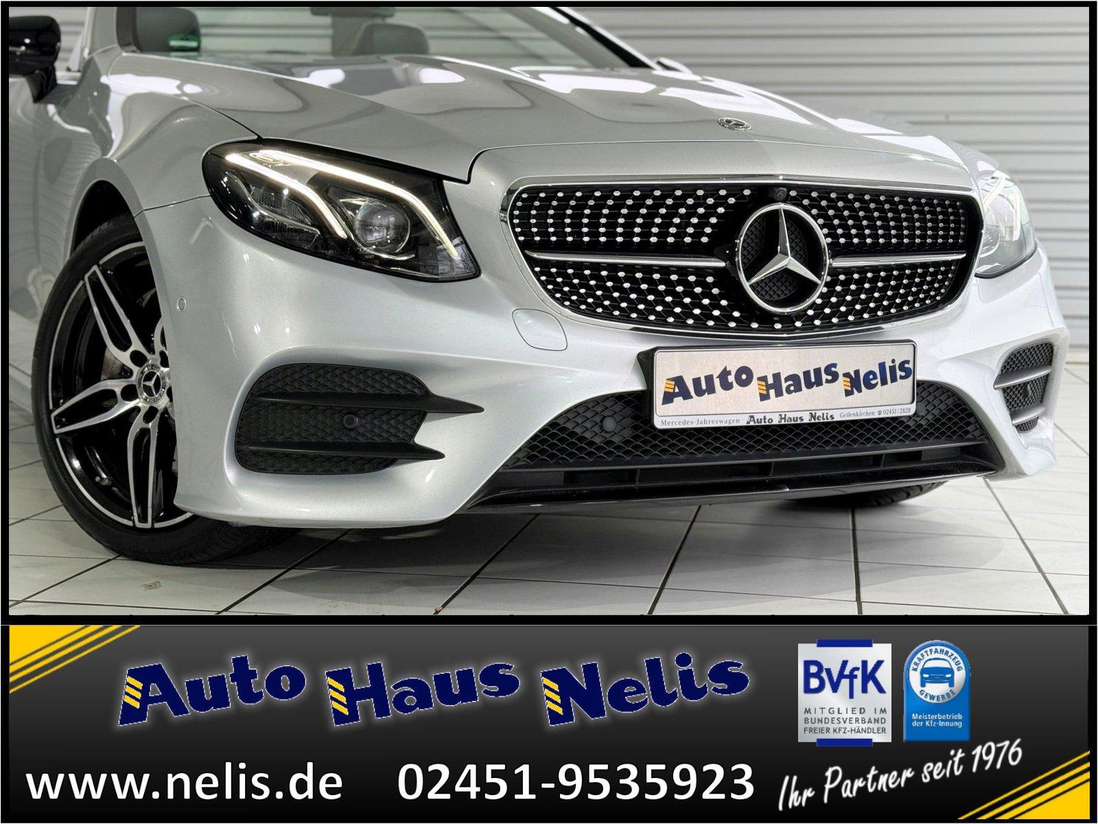 Mercedes-Benz E 200 Cabrio AMG-Line Airscarf Comand-Online Led