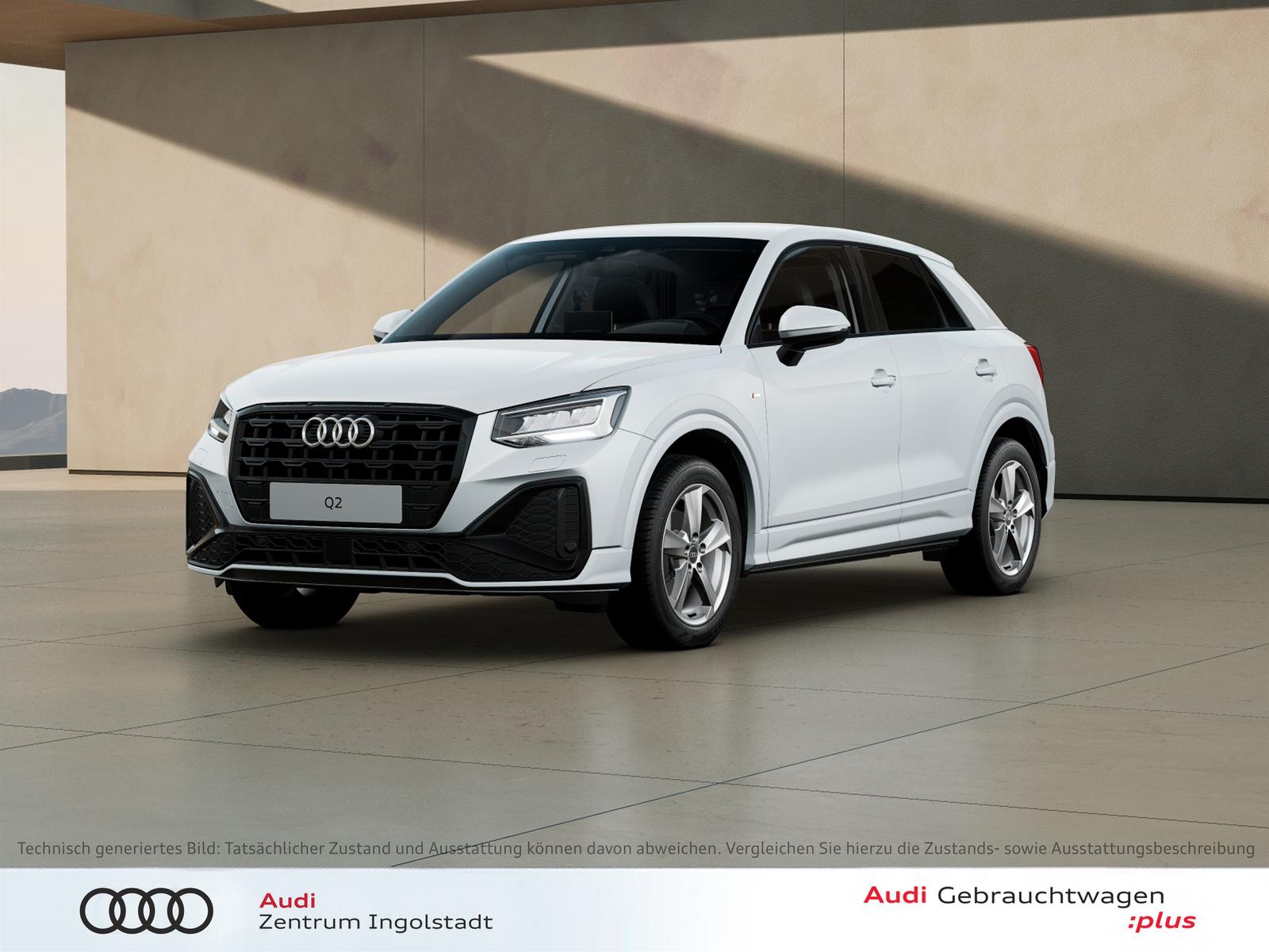 Audi Q2 35 TFSI S line PDC NAVI+ ACC SHZ LED Virt 17"