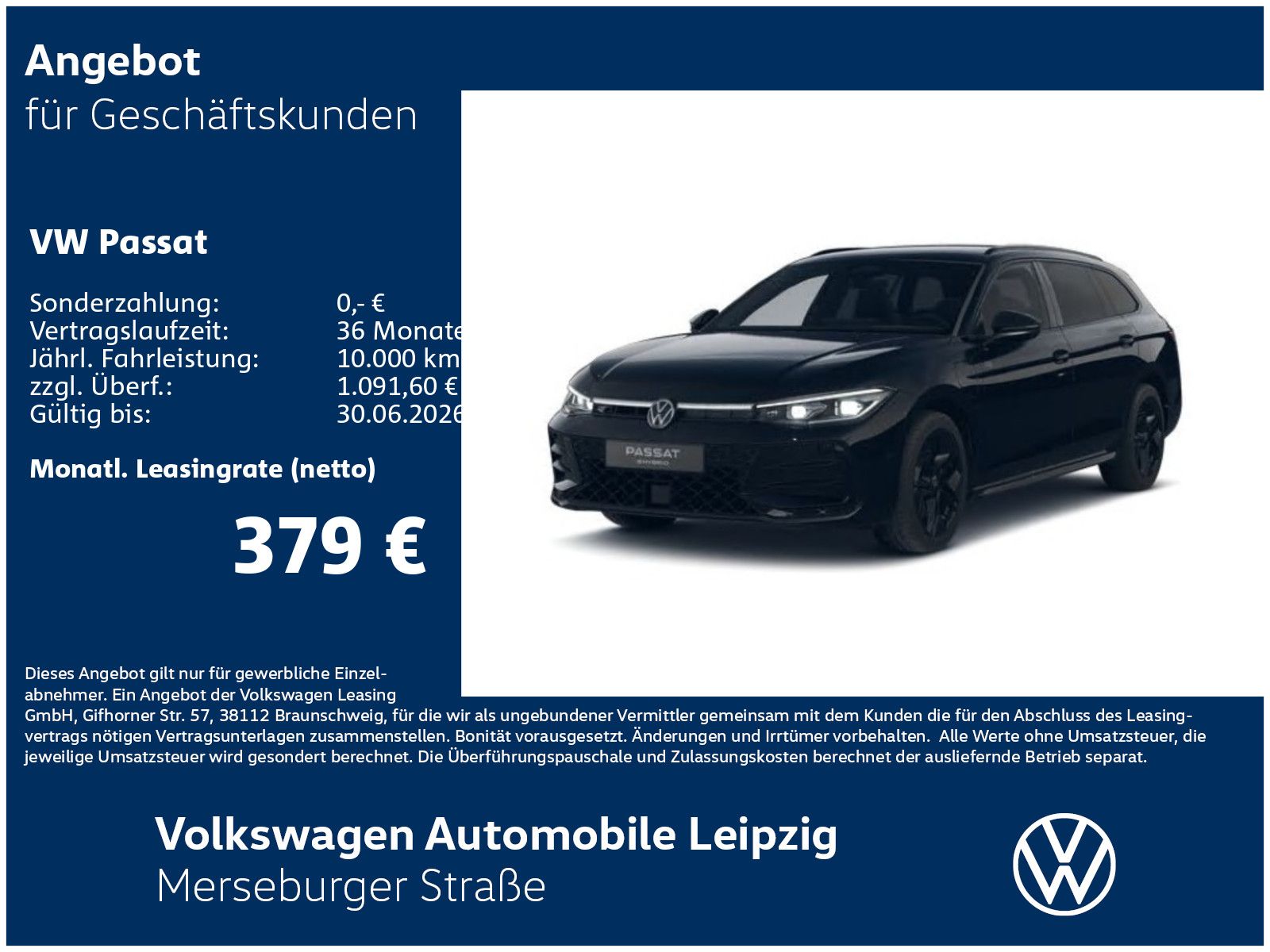 Volkswagen Passat R-Line 1.5 TSI eHybrid 130 kW BLACK STYLE