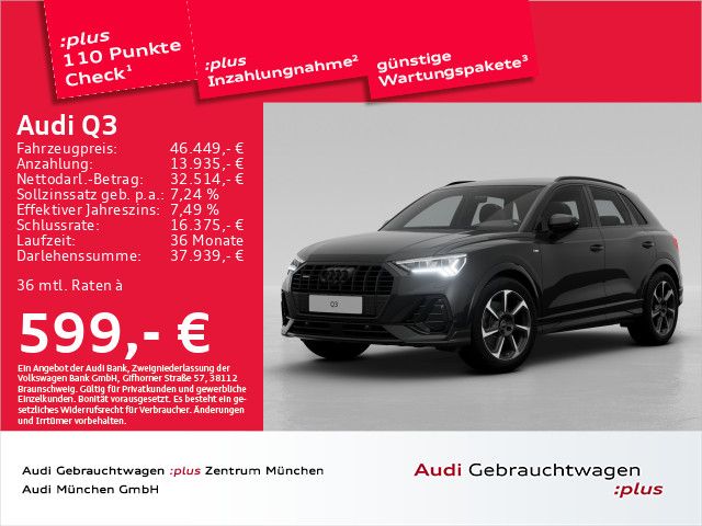 Audi Q3 40 TDI qu. S tronic S line AHK/Navi+/SitzHzg