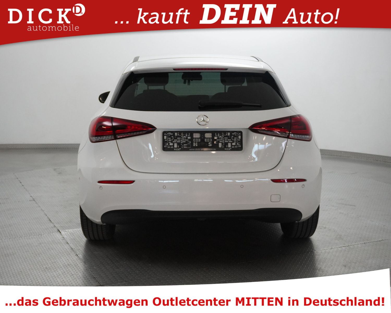 Fahrzeugabbildung Mercedes-Benz A180d 8G Advanc NAV+LEDER+SHZ+AHK+VIRTU+LED+TEMP