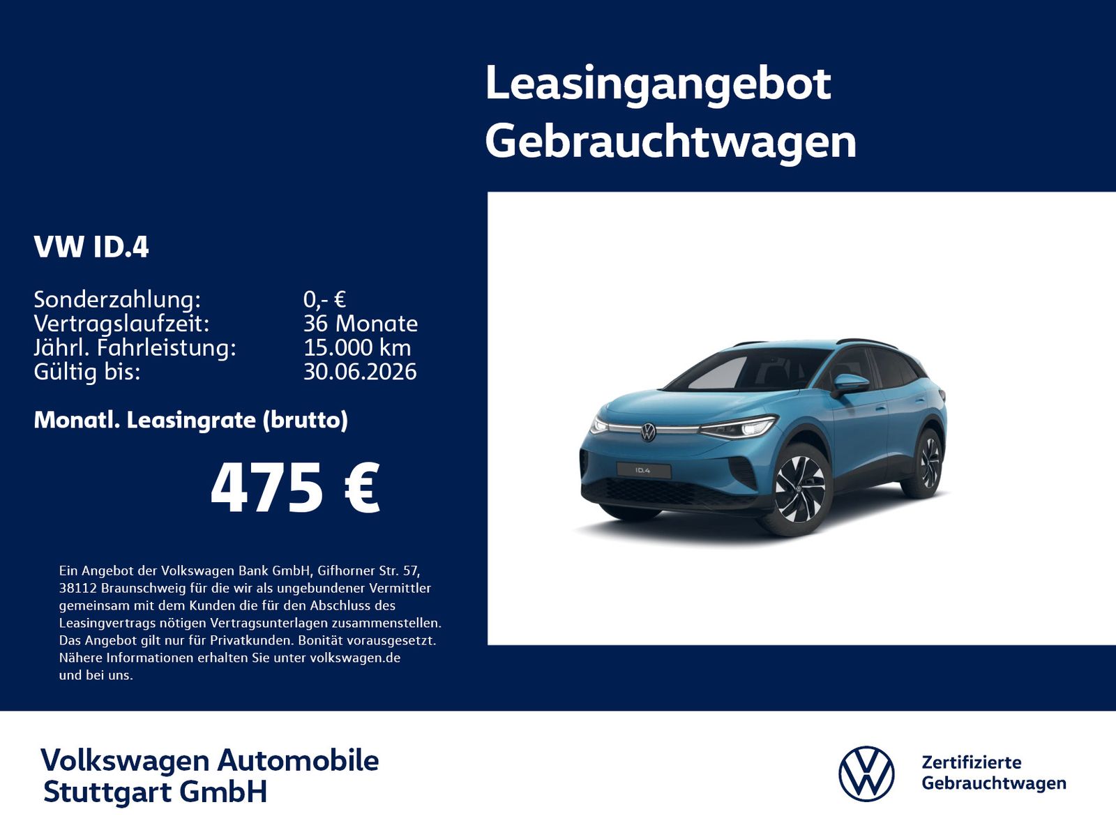 Volkswagen ID.4 Pro Navi Kamera AHK Stdhzg ACC LED SHZ