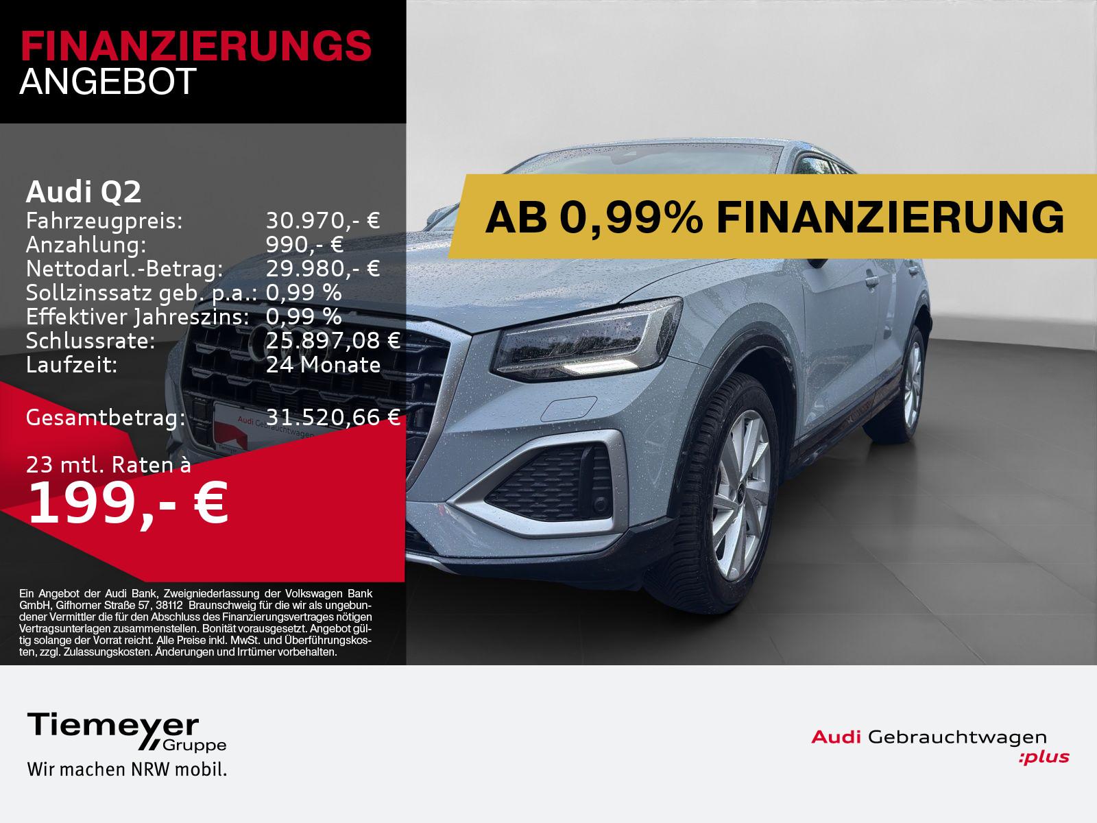 Audi Q2 35 TFSI ADVANCED LM18 NAVI KAMERA PRIVACY
