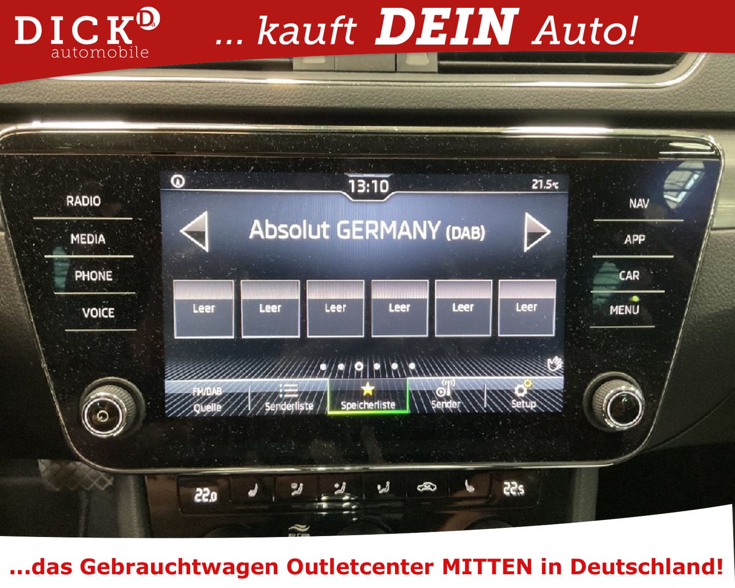 Fahrzeugabbildung SKODA Superb Com 2.0d DSG LED+/NAVI/SHZ/MEMO/8Fa