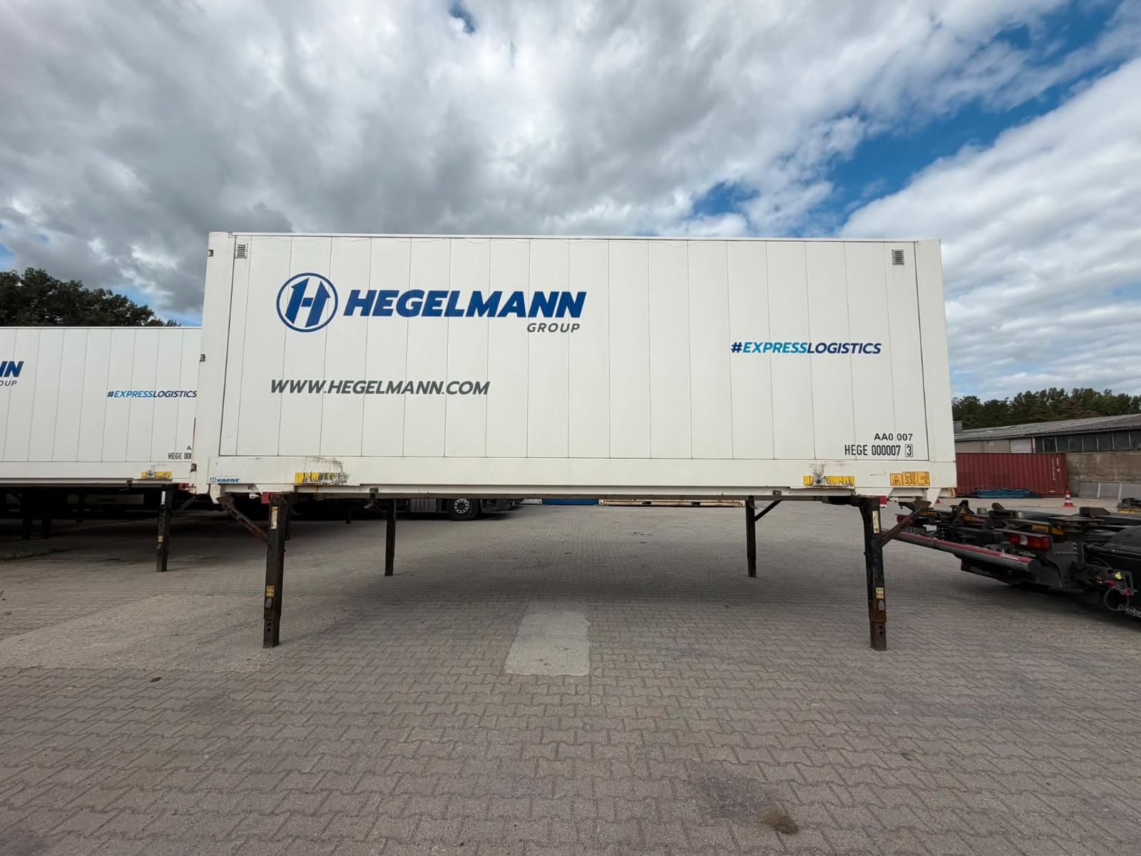 Krone Anhänger Container Wechselbrücke Koffer 2020