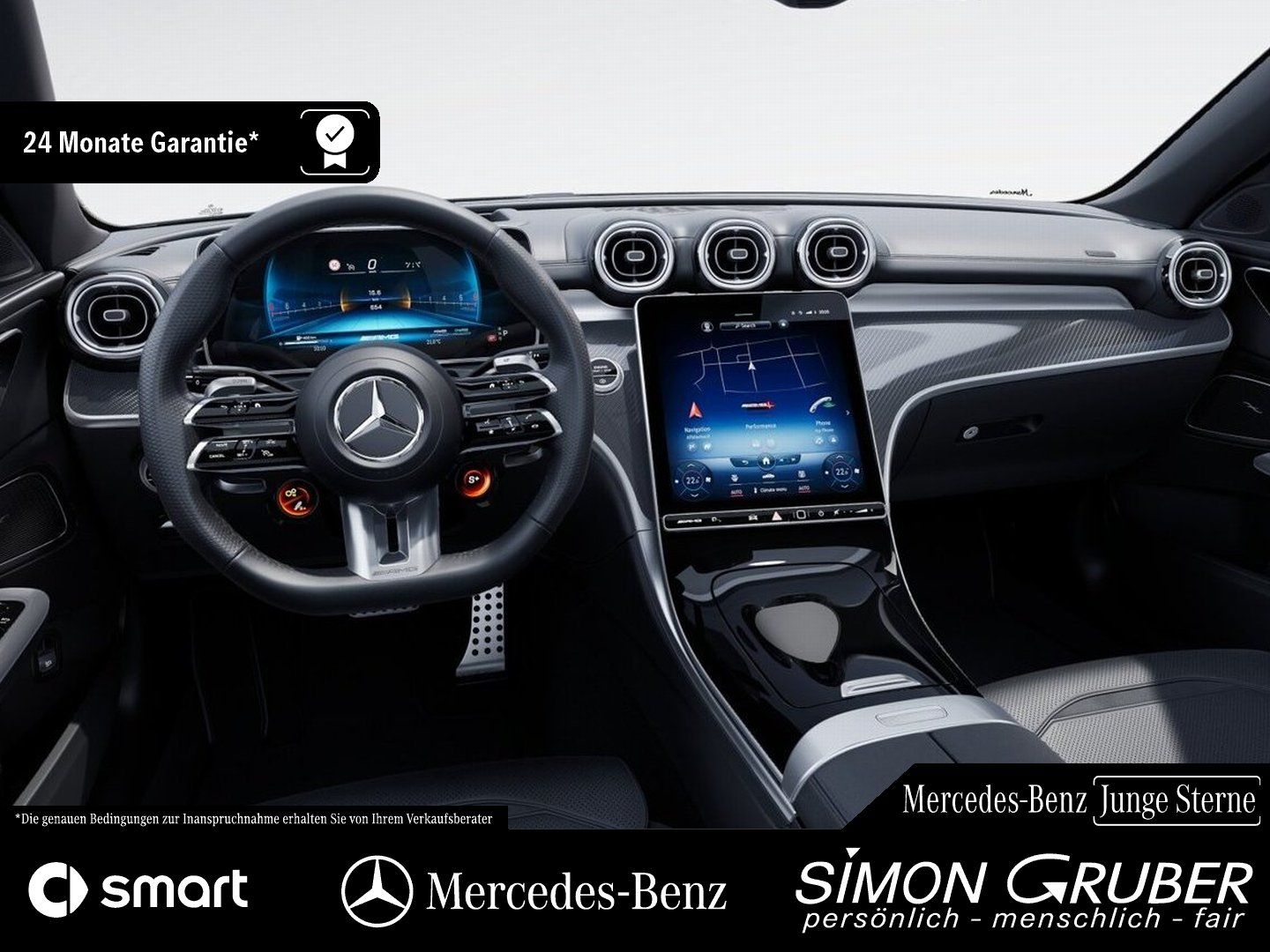 Fahrzeugabbildung Mercedes-Benz C 43 4M AMG Night Pano Drivers HUD Nappa AHK