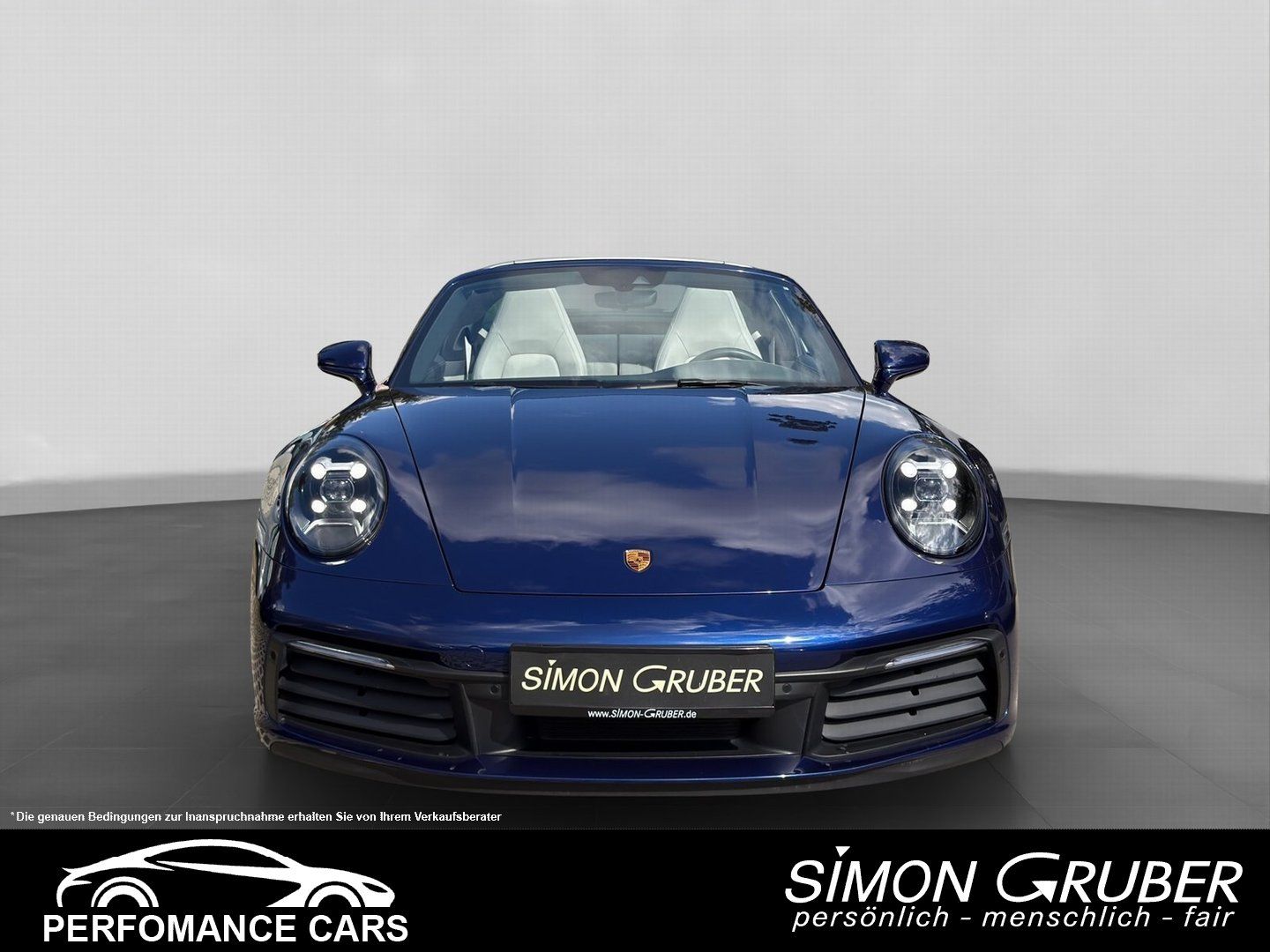 Fahrzeugabbildung Porsche 911 Carrera 3.0 Targa 4 Enzianblaumet 1.Hand TOP