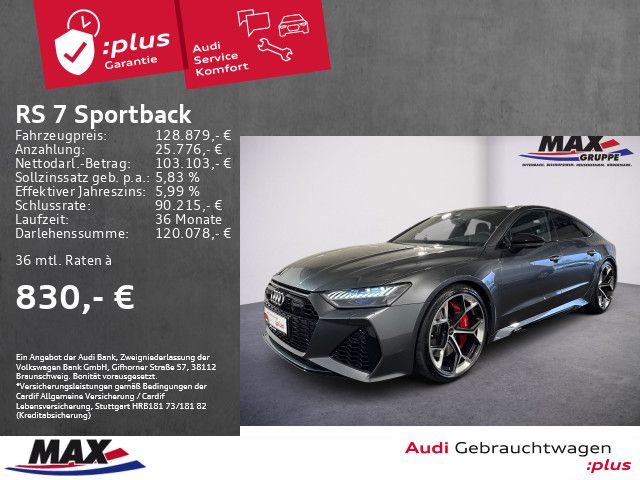 Audi RS 7 Sportback performance +MATRIX+PANO+HUD+AIR+