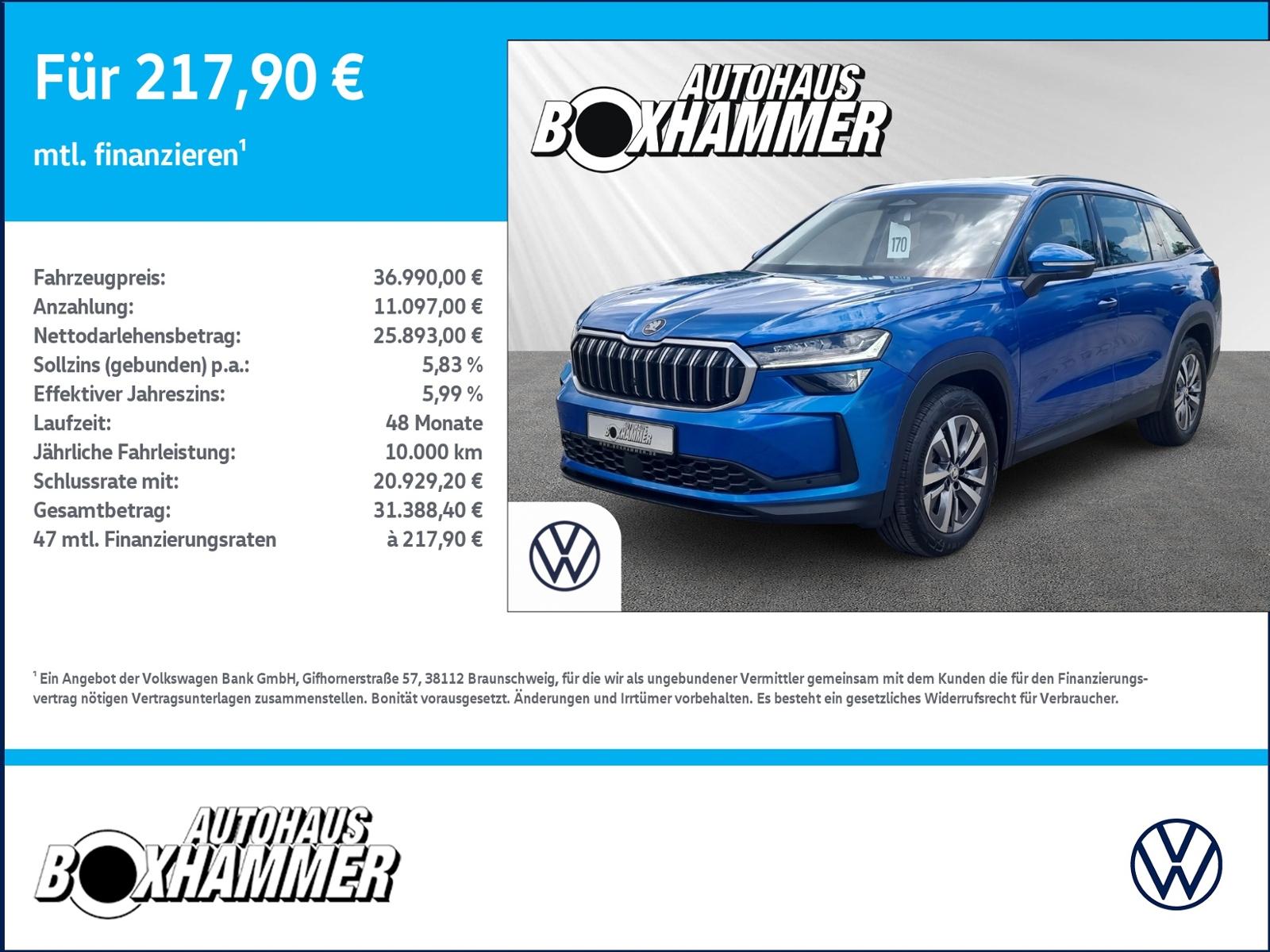 Skoda Kodiaq 1.5 TSI DSG Selection AHK+360.KAM+MATRIX+