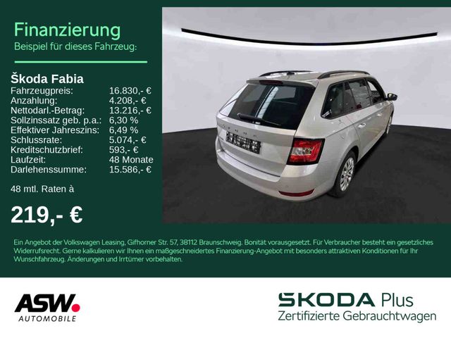 Skoda Fabia Combi Ambition 1.0TSI Klimaaut Nav SHZ PDC