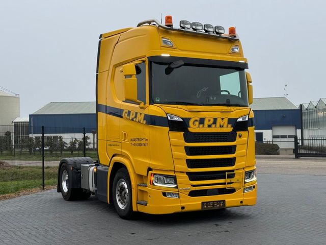 Scania S450 HYDRAULIK, RETARDER, ALU FELGEN, NL TRUCK.