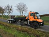 Mercedes-Benz Unimog mit Kran und 60 Km/h Zulassung - Mercedes-Benz Unimo