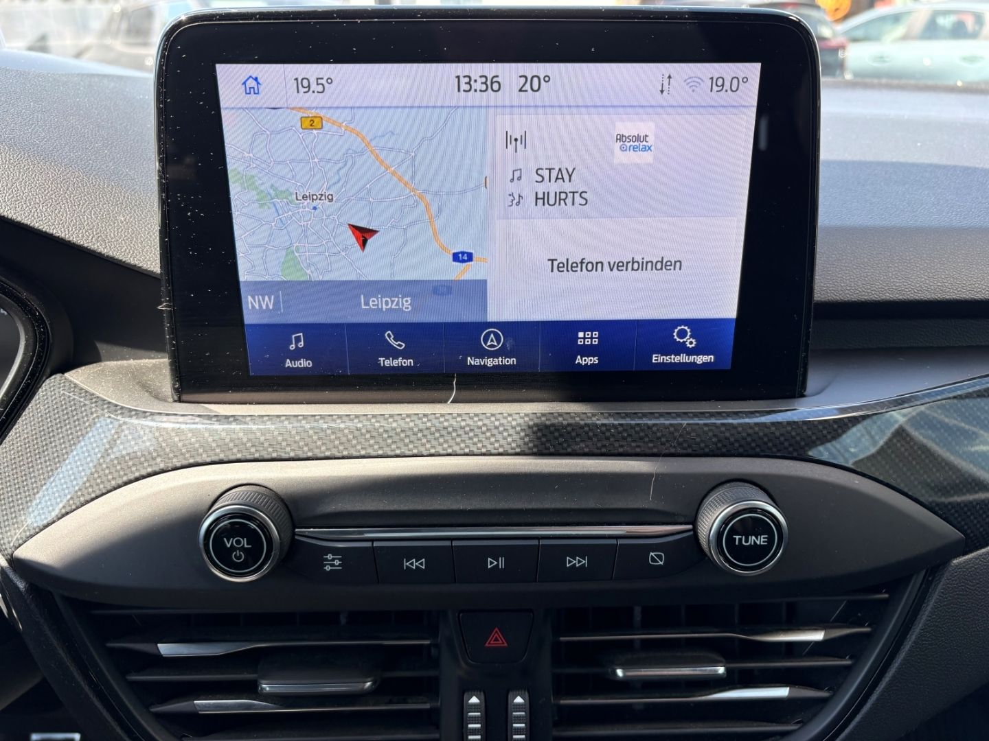 Fahrzeugabbildung Ford Focus Turnier ST-Line LED Kamera HeadUpDisplay