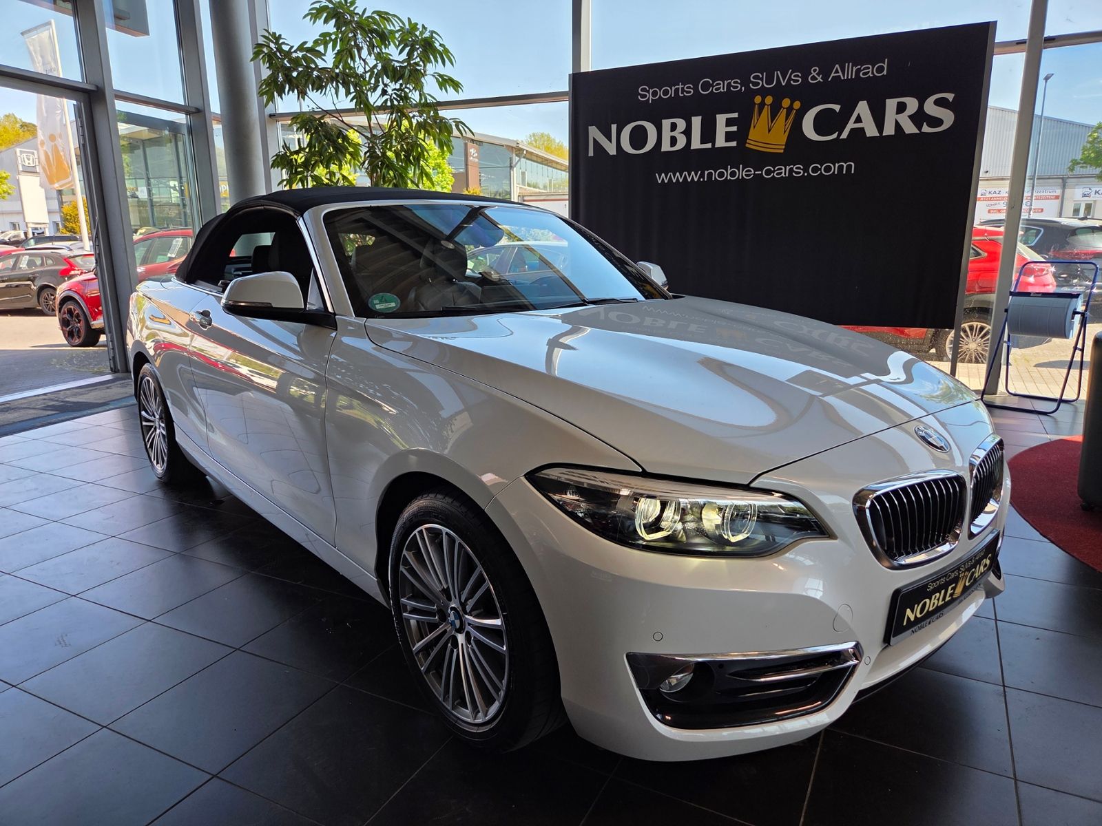 Fahrzeugabbildung BMW 220i Cabrio Luxury Line AHK LED NAV SHZ PDC ALU