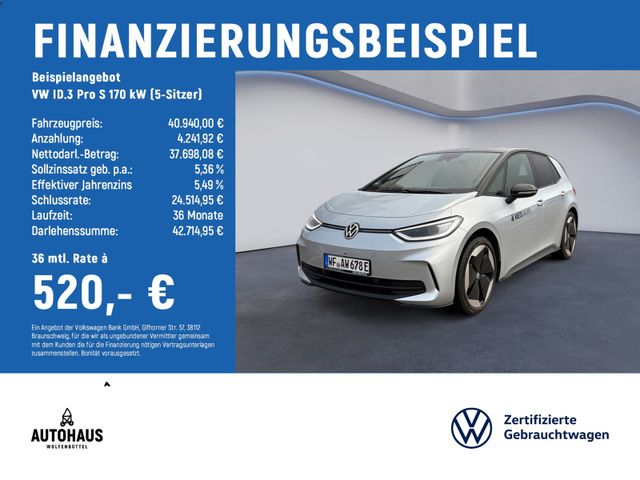 VW ID.3 Pro S 170 kW (5-Sitzer)