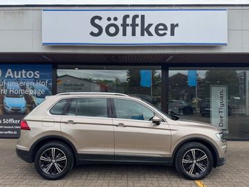 Fotografie VW Tiguan Highline 2.0 TDI 4M DSG AHK Leder Navi