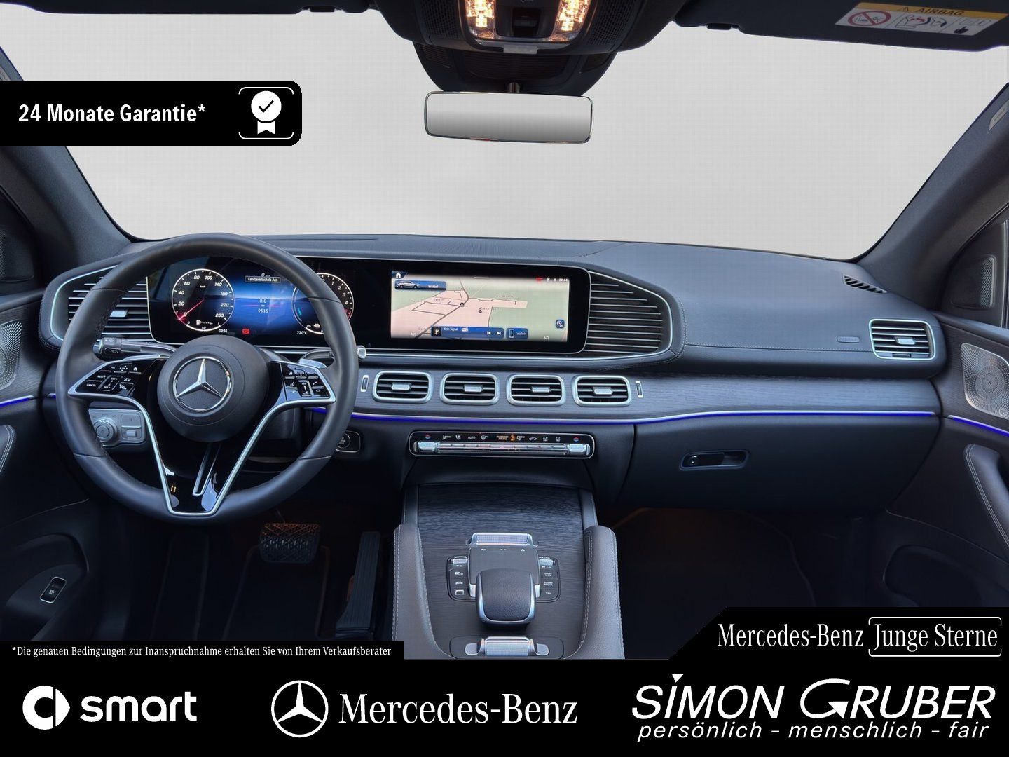 Fahrzeugabbildung Mercedes-Benz GLE 350 de 4M Coupe Sitzklima Airmatic Pano Burm