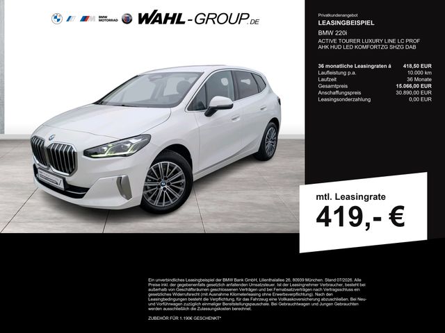 BMW 220i ACTIVE TOURER LUXURY LINE LC PROF AHK HUD L