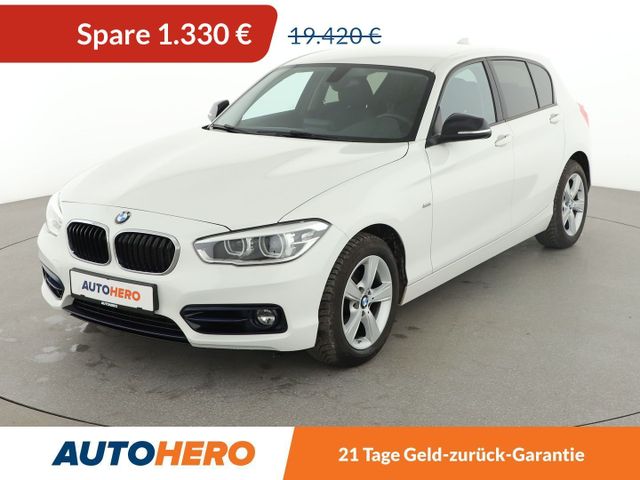 BMW 120d Sport Line Aut.*NAVI*LED*PDC*SHZ*ALU*TEMPO*