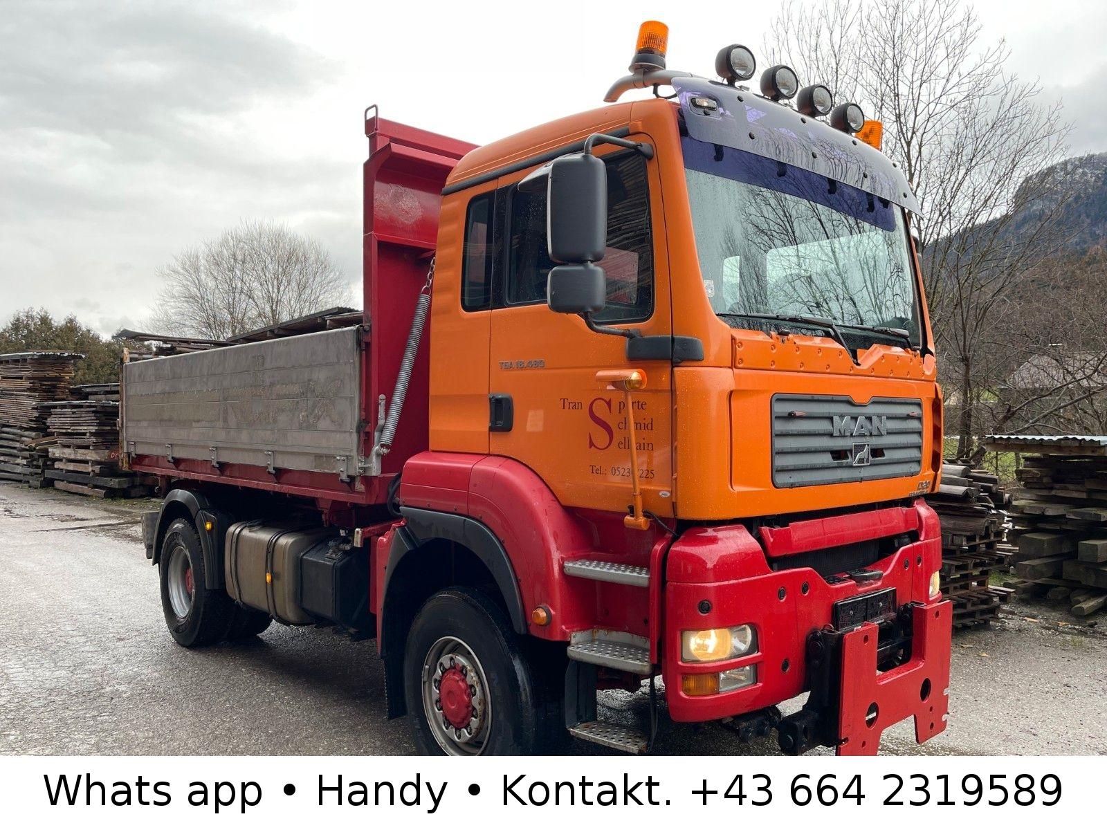 MAN TGA 18.480 4x4 BL 3SKipper Winterdienst Bj 04