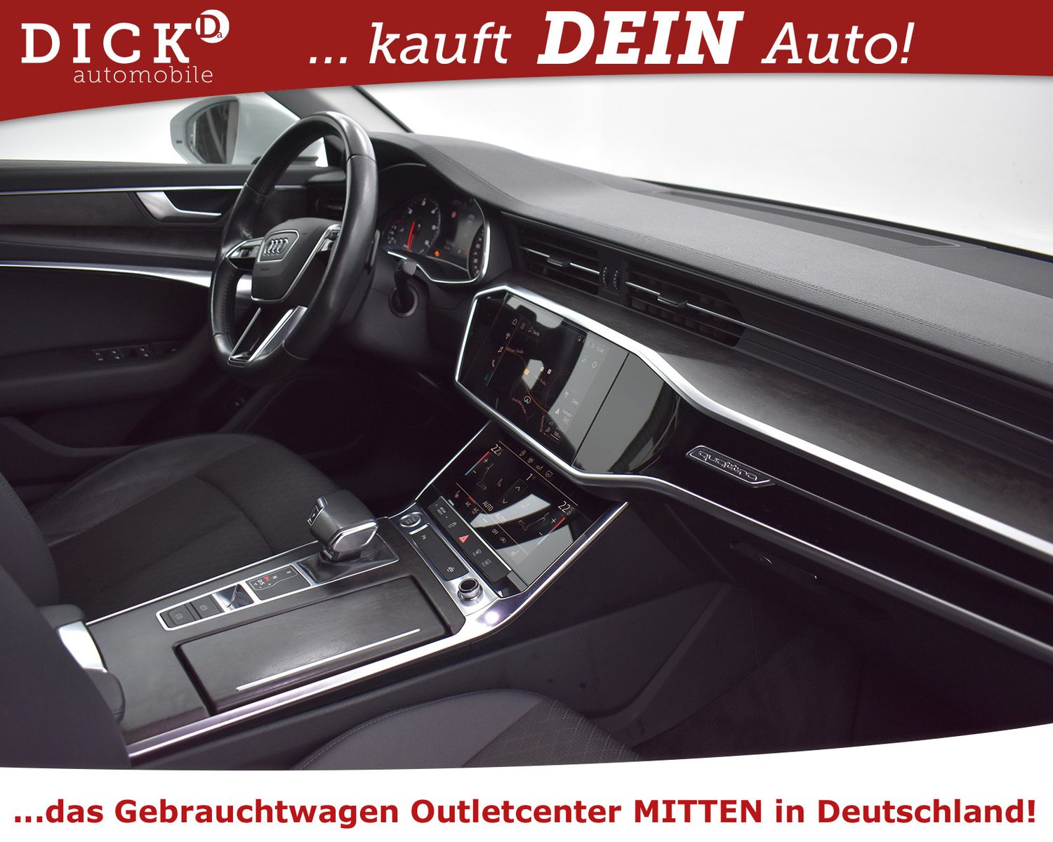 AUDI A6 45d Quatt design NAVI+LEDER+SHZ+LED+TEMP+18" - Image 11