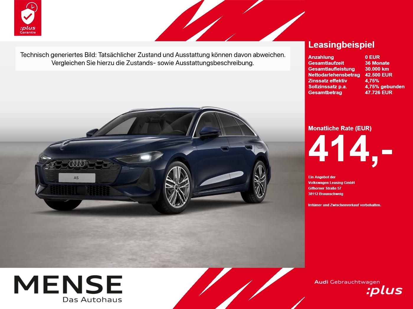 Audi A5 Avant e-hybrid quattro 220 kW S tronic ACC LM
