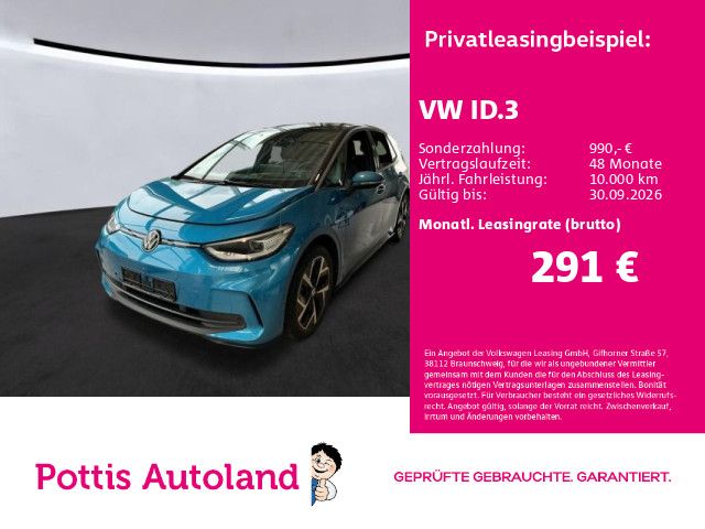Volkswagen ID.3 PRO MOVE NAVI IQ.LIGHT KAMERA SITZHZG