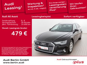 Audi Leasing Angebot: Audi A6 Avant Sport 45 TFSI qu. S tr. PANO AHK LEDER