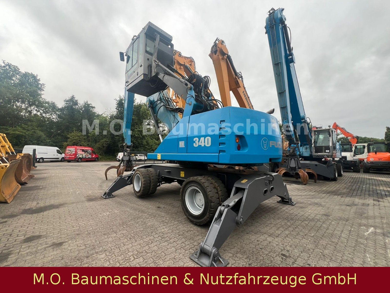 Fahrzeugabbildung Fuchs MHL 340  / AC  /Polypgreifer / ZSA /AC / Hochf.K