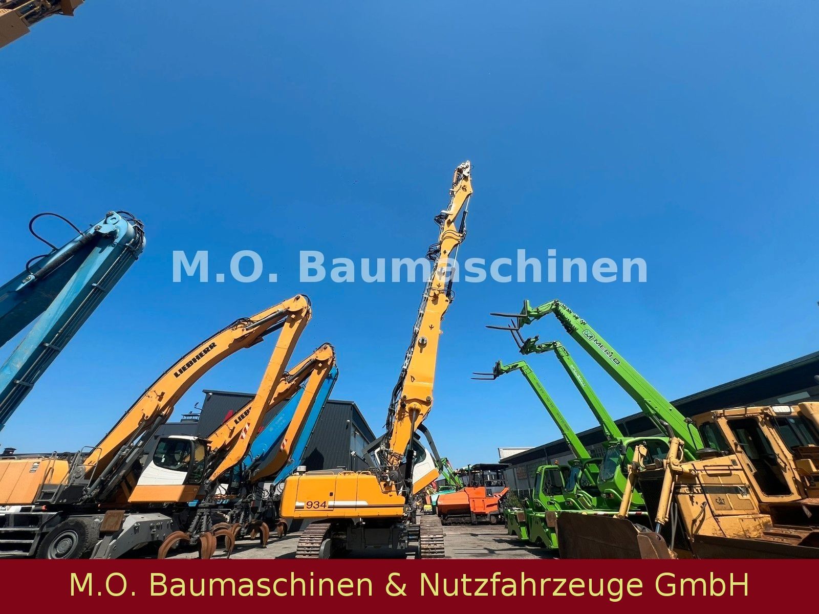 Fahrzeugabbildung Liebherr R 934 C HV-HD Litronic / Abbruchbagger /