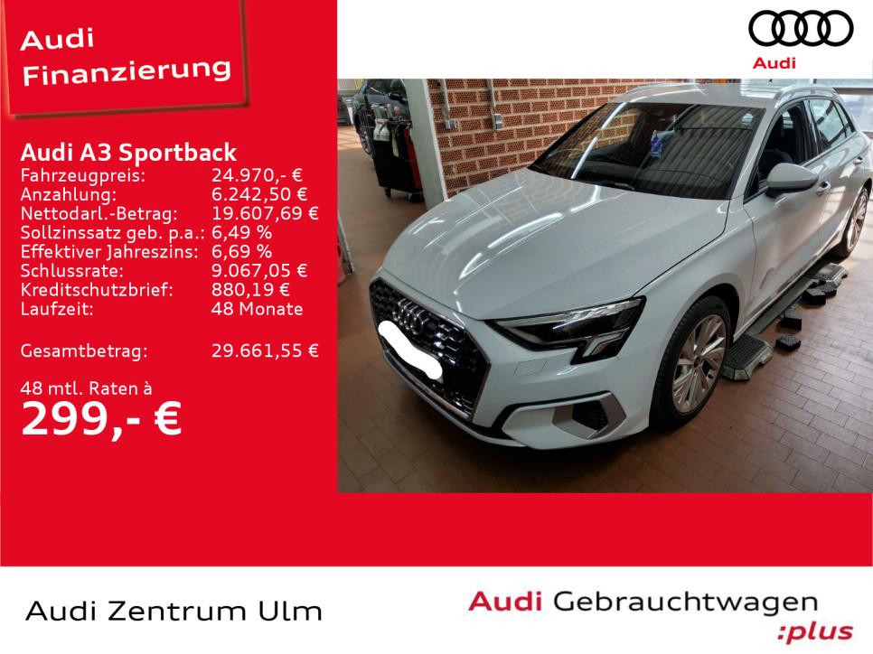 Audi A3 Sportback advanced 30 TFSI AHK LED PDC SHZ AP