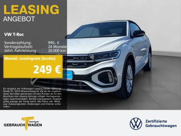Volkswagen Leasingangebot: Volkswagen T-Roc Cabrio 1.5 TSI DSG R-LINE BLACK LM19 IQ.LI