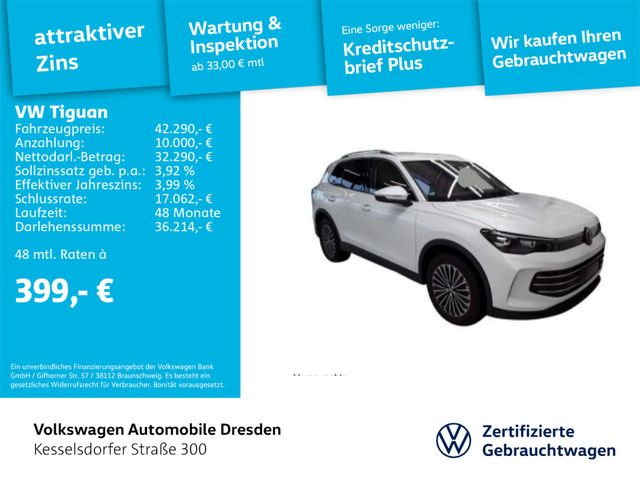 Volkswagen Tiguan 1.5 TSI DSG Elegance AHZV LED Navi Kamera