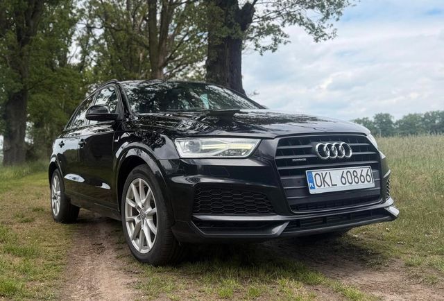 AUDI Q3 2.0 TFSI quattro, 2018r., S line, 211 PS